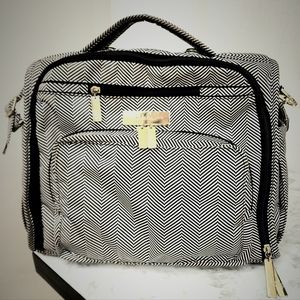 JuJuBe BFF Diaper Bag Queen of the Nile Black and White